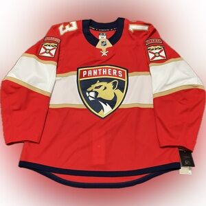 NWT Florida Panthers Sam Reinhart Fanatics Authentic Pro NHL Hockey Jersey 56